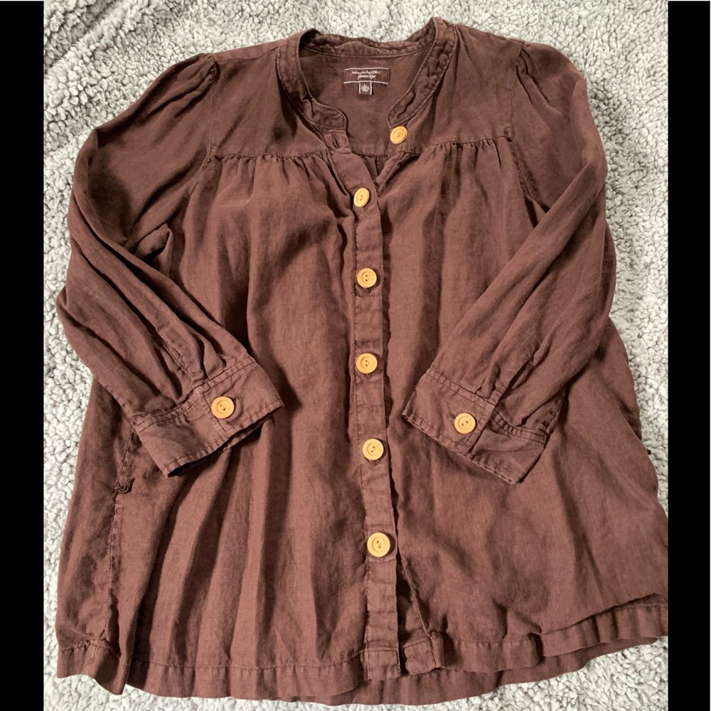 Banana republic button down top